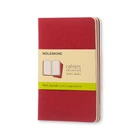 Блокнот Moleskine Cahier Бордовий кишеньковий 64 сторінки нелінований 9х14 см (9788862930970)