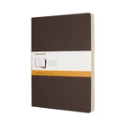 Блокнот Moleskine Cahier Коричневый большой 120 страниц в линию 19х25 см (8055002855303)