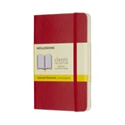 Блокнот Moleskine Classic Красный карманный 192 страницы в клетку Мягкий 9х14 см (8055002854603)