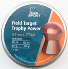 Кулі пневм Haendler Natermann FT Trophy Power 300 шт/уп, 0,57 г, 4,5 мм - зображення 1