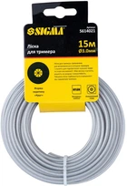 Леска для триммера Sigma с алюминиевым кордом Ø3.0 мм 15 м (5614021)