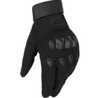 Тактические перчатки полнопалые Oakley L черный - изображение 3