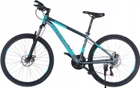 Велосипед TRINX Majestic M116 2019 26" 17" Matt-Grey-Cyan-Green (M116MGCG) - изображение 2