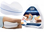Мягкая ортопедическая подушка Белый для ног Contour Leg Pillowсо съемным чехлом 23х23х14,5 см (1288CLPPPDSHK) CLS55