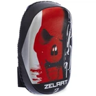 Макивара тай-пэд Zelart 1318 размер 33,5x20x11см Red-Black-Silver