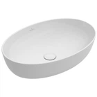 Умывальник накладной VILLEROY&BOCH ARTIS 610x410x125мм овальный белый 41986101