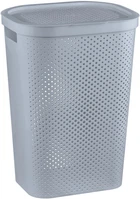 Кошик для білизни Curver Infinity 231007 60 л Білий (4754cur-сірий)