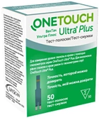 Тест-смужки onetouch ® Ultra ® Плюс (LifeScan One Touch Ultra Plus), 50 шт. - зображення 1