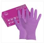 Перчатки медицинские нитриловые смотровые VitLux розовые (уп 100шт 50пар) размер М (10583) - изображение 3