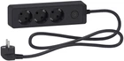 Сетевой удлинитель Schneider 3 розетки 1.5 м Black (ST9431B)