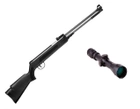 Пневматична гвинтівка SPA WF600(P) із посиленою газовою пружиною 3-9х40 Sniper AR (snow peak) - зображення 1