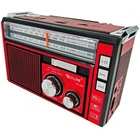 Радіоприймач акумуляторний GOLON RX-382BT Red з Bluetooth і ліхтариком