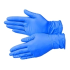 Перчатки Mercator Medical BHW-100 100 шт нитриловые неопудренные голубые M - изображение 1