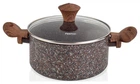Каструля Fissman Magic Brown 2.7л з антипригарним покриттям (FN-4869)