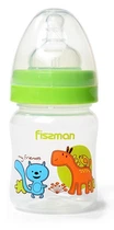 Бутылочка детская для кормления Fissman Babies Мои друзяшки 120мл с широким горлышком (FN-6886)