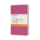 Блокнот Moleskine Cahier кишеньковий 64 сторінки в лінію Кінетичний Рожевий 9х14 см (8058647629643)