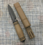 Тактический нож для охоты и рыбалки Gerber АК-335 c Чехлом - изображение 1