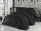 Постельное белье First Choice Deluxe Satin DARK 200х220 Novel Line Black