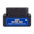 Диагностический сканер OBD2 ELM327 WiFi v 1.5 чип PIC18F25K80 Черный (AC-7131)