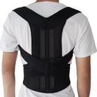 Корректор осанки корсет Back Pain Need Help для ровной спины от сутулости Черный - изображение 5