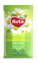 Салфетки вологі "Ruta Selecta" Chamomile 15 шт, з екстрактом ромашки