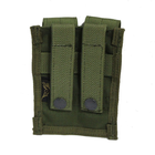 Подсумок Flyye Molle Double 9mm Mag Pouch Olive (FY-PH-P003-OD) - изображение 2