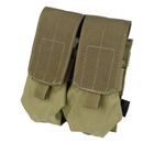 Подсумок TMC Cordura M4 Double Mag Pouches Khaki (EB00241)