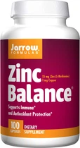 Вітаміни Jarrow Formulas Zinc Balance 100 капсул (4384303019)