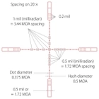 Прицел оптический Hawke Sidewinder 6.5-20x42 SF (20x 1/2 Mil Dot IR) new - изображение 3