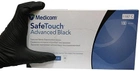 Перчатки нитриловые SAFETOUCH ADVANCED BLACK MEDICOM (ЧЕРНЫЕ) L - зображення 3