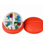 Контейнер для таблеток на 4 отделения красный - изображение 3