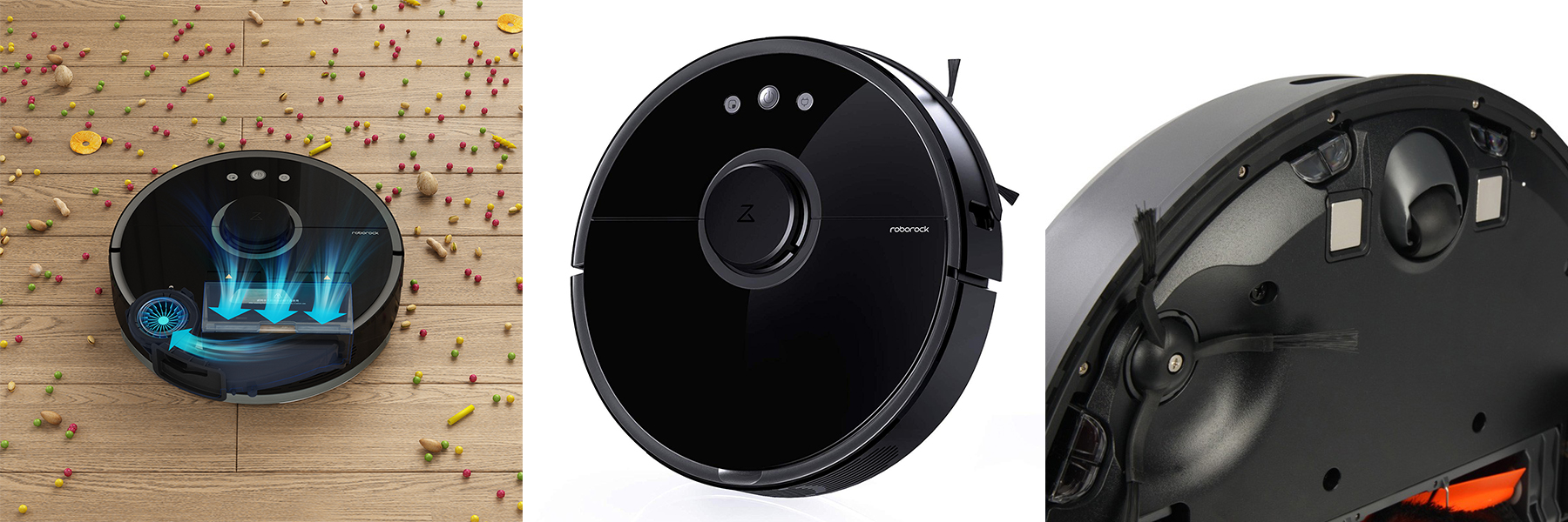 Робот-пилосос Xiaomi RoboRock Vacuum Cleaner 2 Black S55 (S552-00 ...