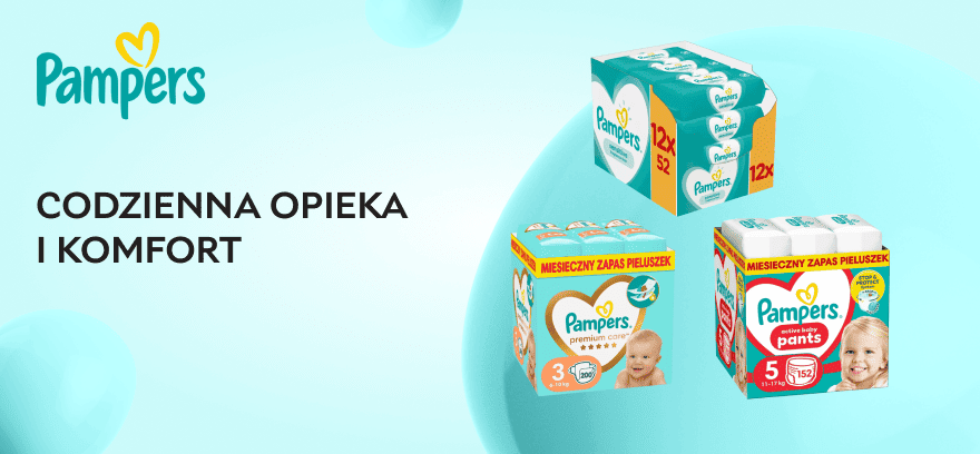 Pampers – codzienna opieka i komfort