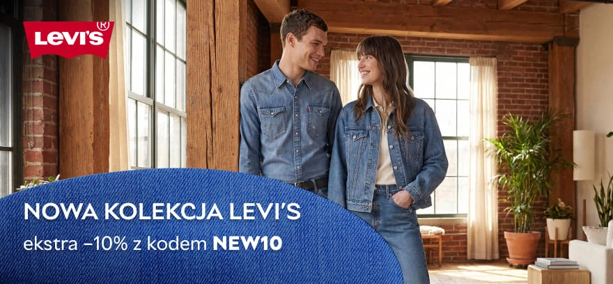 Nowa kolekcja Levi's – klasyka w nowym wydaniu! Ekstra -10% z kodem NEW10!
