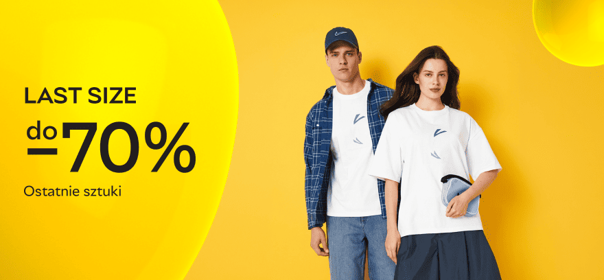 Last size – ostatnie sztuki do -70%!