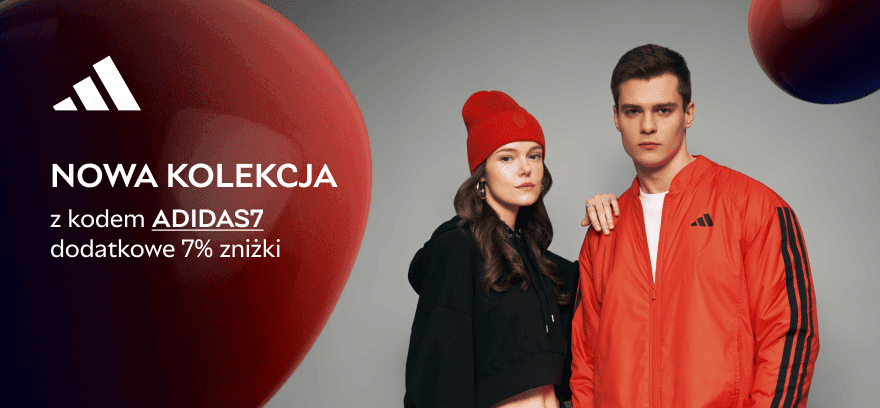 Nowa kolekcja Adidas – odbierz dodatkowe -7% z kodem ADIDAS7