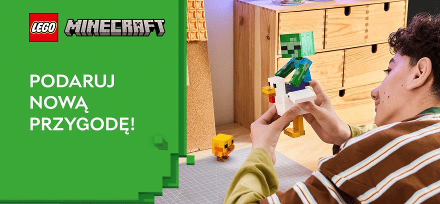 LEGO® Minecraft – podaruj nową przygodę!
