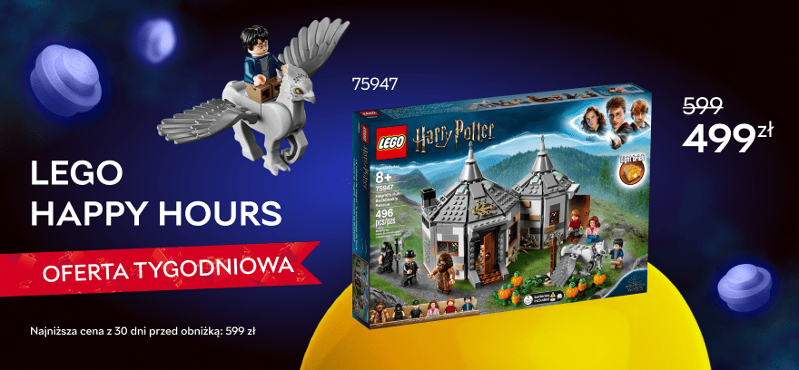 LEGO Happy Hours w Rozetka - pokochaj poniedziałki i kup LEGO w najlepszych cenach!