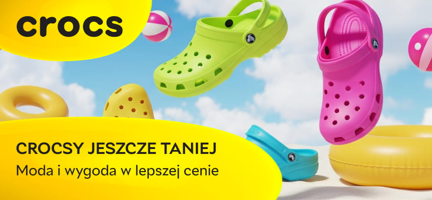Crocsy jeszcze taniej! Moda i wygoda w lepszej cenie 💥
