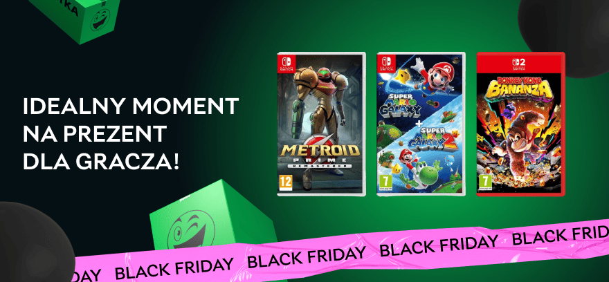 Black Friday: idealny moment na prezent dla gracza!