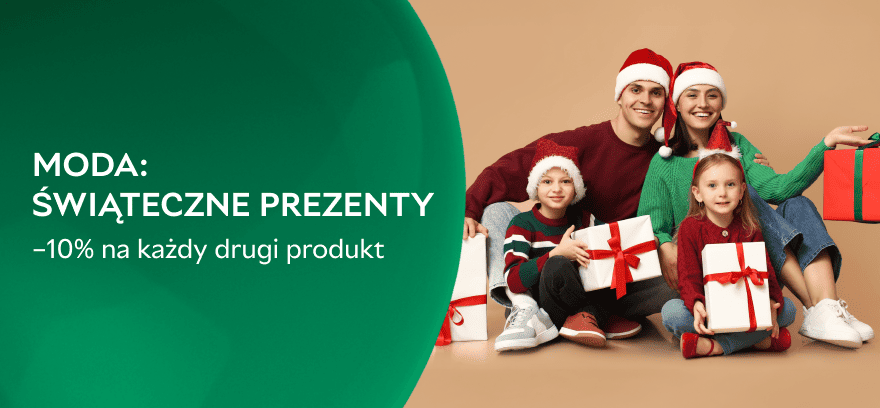 Moda: Świąteczne prezenty dla dużych i małych 🎄1+1 = dodatkowe -10%