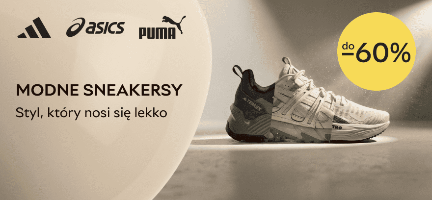 Modne sneakersy do -60%: styl, który nosi się lekko!