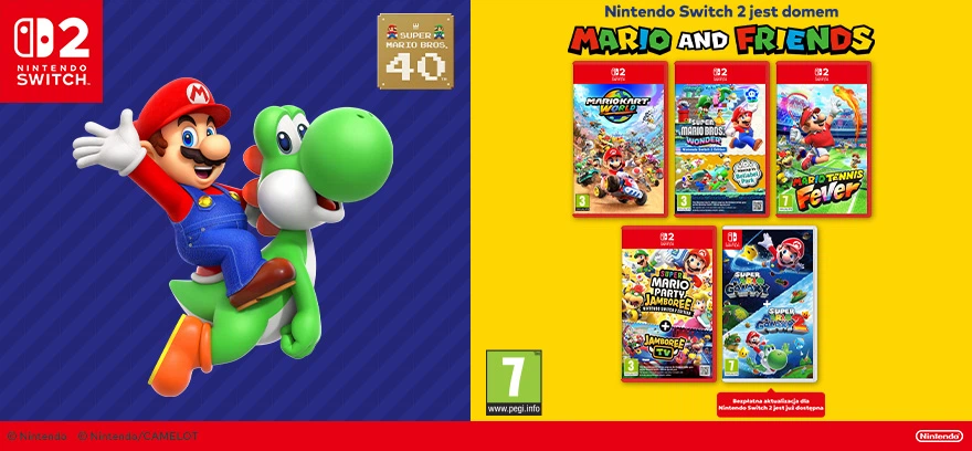 Happy Mario Day – відкрийте нову пригоду з Mario на Nintendo Switch 2!