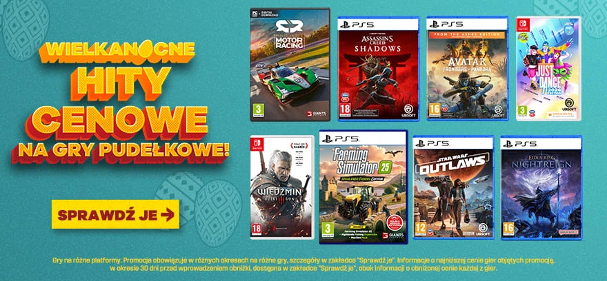 Великодні знижки на ігри – грайте вигідно!