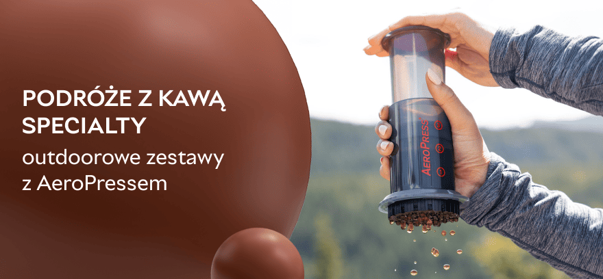 Насолоджуйтесь specialty кавою у кожній подорожі з AeroPress ☕