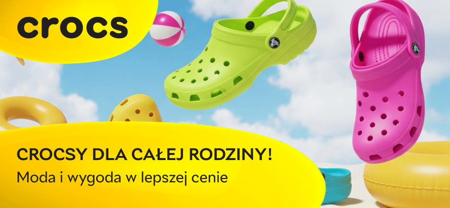 Crocsy dla całej rodziny! Moda i wygoda w lepszej cenie 💥