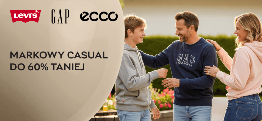 Markowy casual do 60% taniej!