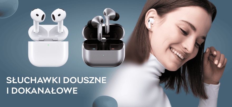 Słuchawki douszne – głęboki dźwięk w promocyjnej cenie!