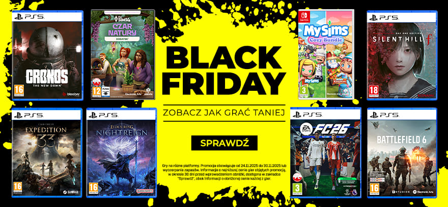 Black Friday – грайте вигідніше!