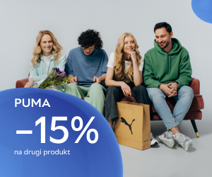 Sportowe ubrania i buty PUMA -15% na drugi produkt